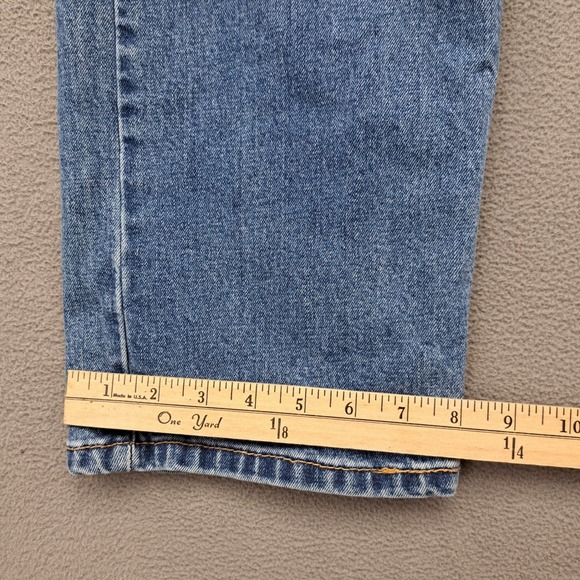 Levi's 505 Mens Jeans 36x30 Blue Denim Straight Fit Medium Wash Measures 36x29 - Picture 8 of 11